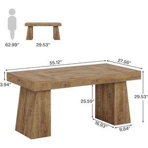 โต๊ะทำงานไม้สำหรับผู้บริหารยุคใหม่ - Product Image 2