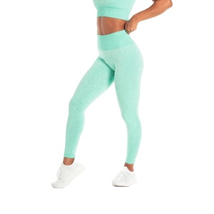 100% coton Offre Spéciale haute qualité taille femmes adultes Nylon Spandex vêtements de Fitness pantalons de Yoga Leggings de Yoga pantalons de Fitness - Product Image 1