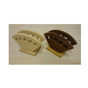 Support de boîte à mouchoirs en bois, design moderne, sur pied, finition naturelle, écologique, durable, fait main, multi-usage - Product Image 3