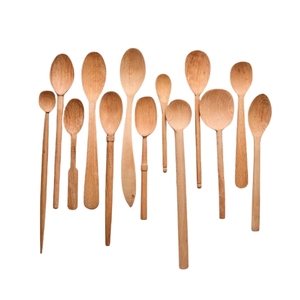 Cuchara de madera de calidad alimentaria, sostenible, premium, de alta calidad, ecológica, para postres, para hoteles y restaurantes, éxito de ventas. - Product Image 1