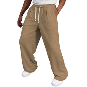Pantalon de survêtement homme en coton/polyester, respirant, écologique, coupe droite, taille mi-haute, haute qualité, nouvelle collection, vente chaude - Product Image 1