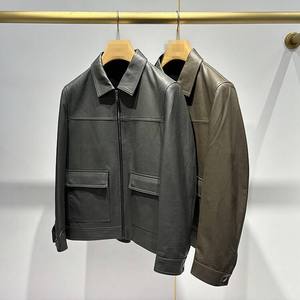 Premium Quality Leather <b>Jacket</b> <b>for</b> <b>Men</b> Durable Fashion Outerwear with Comfortable Fit Design - Product Image 1