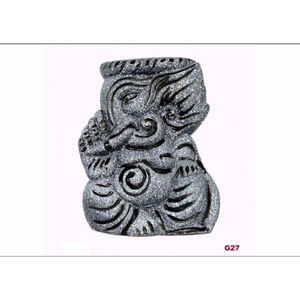 Vase décoratif vertical en argile artisanal Art Déco, représentant l'Idole du Seigneur Ganesha, pour mariage, anniversaire, Diwali, anniversaire de mariage, ou occasions de commémoration - Product Image 3