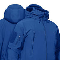Veste Softshell Moto d'extérieur avec Col Montant, Logo Frontal, Imperméable, Respirante, Doublure Satinée, Veste d'Hiver – Fabricant