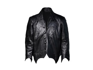 เสื้อแจ็คเก็ตหนังแท้สไตล์โกธิค Papa V Perpetua สำหรับผู้ชาย - Product Image 3