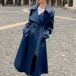 Nouveau Trench-Coat pour Femmes, Trench-Coat Long Surdimensionné, Trench-Coats Personnalisés pour Femmes, Trench-Coats de Luxe pour Femmes, Fabrication en Gros OEM ODM - Product Image 4