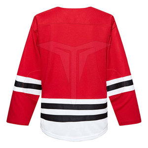 Jersey de Hockey sobre Hielo de Poliéster Transpirable de Alta Calidad Hecho en Pakistán, Colores y Tallas Personalizadas, Precio Bajo, Directo de Fábrica - Product Image 3