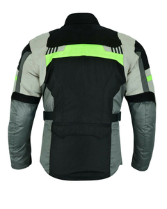 Veste en textile pour moto Cadoura, été, respirante, logo imprimé sur le devant, unisexe, manches longues - Product Image 2