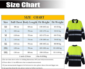 Uniforme de Seguridad de Alta Visibilidad, Camisetas Polo Reflectantes Amarillas y Azul Marino, Camisa de Trabajo de Seguridad de Alta Calidad para Construcción, Hombres y Mujeres - Product Image 5