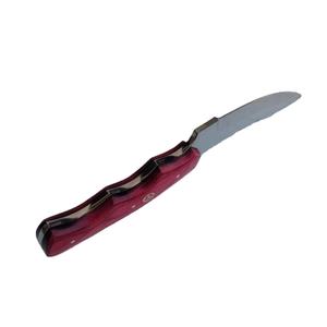 Couteau de chasse en acier inoxydable 440C personnalisé de vente chaude Skinner à lame fixe fait à la main avec manche en bois Pakka de 3mm d'épaisseur - Product Image 3