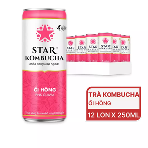 Wholesale Pink Guava Kombucha Drink 250ml Star Kombucha Brand Fermented Tea <b>Beverage</b> Competitive Price Export - Product Image 5