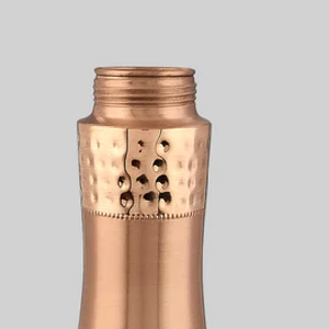 Botella de Agua Ecológica de Doble Pared de Cobre Puro Tradicional, Diseño Moderno a Prueba de Fugas para un Almacenamiento Saludable del Agua, Compre Directamente - Product Image 1