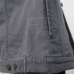 Men Winter Jeans <b>Jacket</b> Front Logo Trendy Casual Streetwear Washed Long Sleeve <b>Lightweight</b> Breathable Quick Dry Eco-Friendly - Product Image 6
