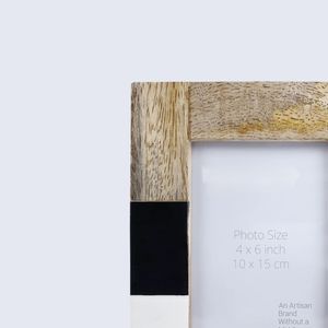 Marco de Fotos Decorativo con Incrustaciones de Hueso |   Regalos de Lujo y Artículos Decorativos para el Hogar - Product Image 3