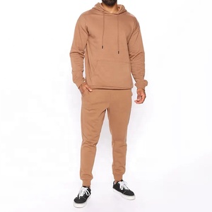 Conjunto Deportivo Masculino de Alta Calidad con Logotipo Personalizado, Sudadera con Capucha y Pantalones de Felpa Francesa de Algodón Grueso - Product Image 3