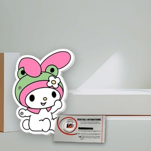 แผ่นติดขนตาปลอมแบบแม่เหล็ก Hello Kitty Lash Tiles รุ่น Private Label ลายกบ พร้อมฝาปิด รูปทรงผีเสื้อ ประดับเพชร - Product Image 6