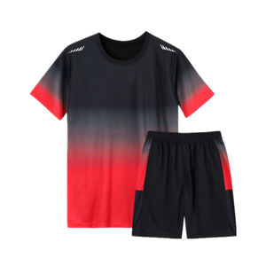 Uniforme de football pour étudiants, personnalisé pour hommes, sans manches, uni, à séchage rapide, respirant, en maille, pour l'entraînement - Product Image 3