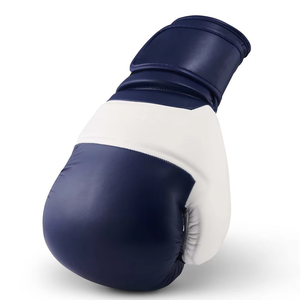 Gants de boxe en cuir pour arts martiaux mixtes, avec support de poignet, couleur noire, vente en gros, personnalisables, OEM, les plus vendus - Product Image 3