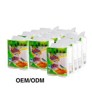 Papier de cuisine vierge 2 plis, longueur 13m, 22GSM, très absorbant, OEM/ODM, taille personnalisée, vente en gros depuis le Vietnam - Product Image 1
