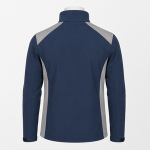 <b>Mens</b> Softshell <b>Jacket</b> Featuring <b>Lightweight</b> Material Wind Resistant Construction And Comfortable Fit For Outdoor Work Travel - Product Image 2
