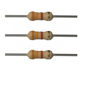 Resistencias fijas de película metálica, resistencias axiales de alta precisión con tolerancia del 1% para proyectos electrónicos, montaje en PCB a baja temperatura - Product Image 1