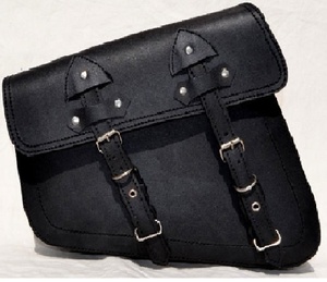 Equipaje y alforjas de cuero HMB Solo para motocicleta con color/tamaño/diseño personalizable para actualización/actualización - Product Image 1