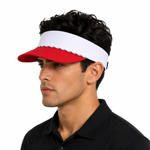 Gorra Visera Deportiva Premium al por Mayor de Secado Rápido para Tenis, Gorra Visera de Golf OEM Personalizada con Absorción de Sudor y Correa Ajustable - Product Image 2