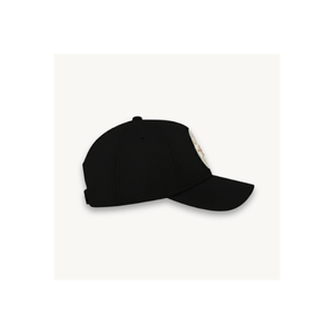 Casquette de baseball noire brodée |   Casquette de papa avec patch circulaire personnalisé |   Casquette streetwear style Enrique Iglesias |   Fabricant OEM - Product Image 2