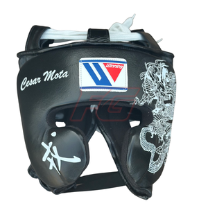 Winning Custom Boxing Gear Set Professional Cowhide Leather Hook Loop Laced Boxing <b>Gloves</b> Training Sparring Quick Dry Breathable - Product Image 3