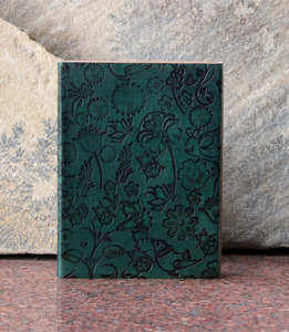 Cuaderno de Cuero Hecho a Mano con Papel de Algodón Reciclado, Libre de Madera y Ácido, con Cubierta con Diseño Grabado - Product Image 5