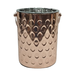 Premium Stainless Steel Ice Bucket with Lid & Handle - Double Wall Insulated <b>Wine</b> Chiller - Portable Barware for Party & Hotel - Product Image 3