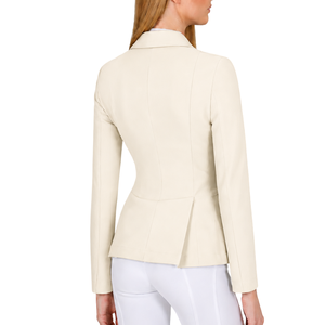 Ivory Equestrian <b>Jacket</b> for <b>Women</b> Tailored Riding Blazer Elegant Horse Riding Competition Coat Custom OEM Wholesale Fashion - Product Image 2