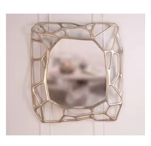 Espejo de Pared de Metal Personalizado a Precio de Fábrica, Espejo de Vidrio Contemporáneo para Dormitorio, Sala de Estar y Regalos - Product Image 1