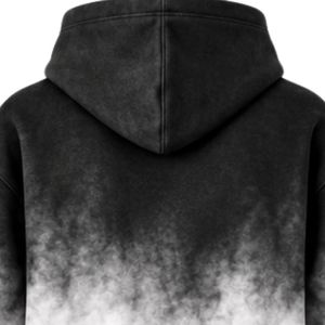 Sudadera con Capucha Oversize para Mujer Sigma Gamma Rho, Color Negro y Blanco, con Letras Griegas Personalizadas, Estilo Casual y Urbano - Product Image 5