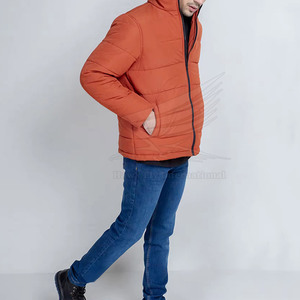 Chaqueta de Invierno de Alta Calidad al Mejor Precio, 100% Algodón, para Hombre, Estilo Urbano, Transpirable, con Logotipo Frontal - Product Image 4
