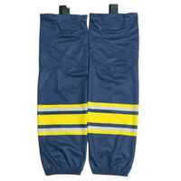 Chaussettes de hockey sur glace d'été haute performance 100 % polyester, imprimées, couleurs personnalisées, respirantes, séchage rapide, écologiques