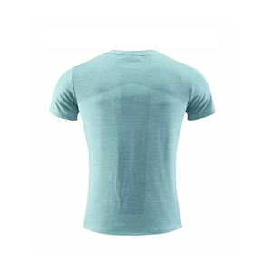 T-shirt de sport pour homme à séchage rapide, respirant, à manches courtes, imprimé, pour la salle de sport, entraînement estival - Product Image 6