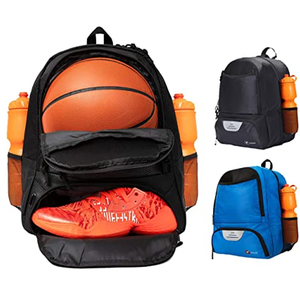 Custom Sports Bag Basketball <b>Backpack</b> Outdoor Sports Gym <b>Backpack</b> Football Travel Bag Men Elite Basketball Bag - Product Image 1