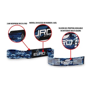 Sangles de levage en coton robuste en gros, poignée en silicone, rembourrage en néoprène, logo personnalisé pour un soutien ultime du poignet, levées sécurisées - Product Image 6