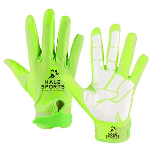 Gants de football américain de qualité supérieure avec logo personnalisé, protection du poignet, durables, gants professionnels pour joueurs sportifs - Product Image 2