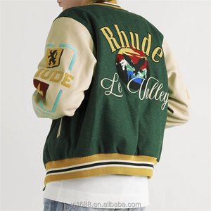 Veste universitaire moderne personnalisée en gros pour clubs sportifs, écoles, détaillants et distributeurs de vêtements - MOQ accepté - Product Image 3