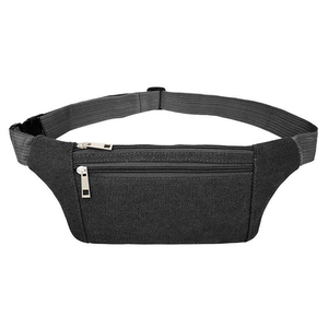 Sac banane moderne en cuir avec fermeture éclair sécurisée, pochette à ceinture réglable pour le shopping, la marche, le cyclisme et les activités quotidiennes décontractées - Product Image 2