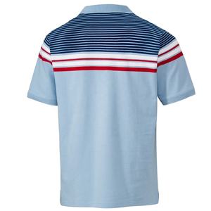 Polo personalizado de algodón para hombre, camiseta de manga corta de alta calidad, informal, de verano - Product Image 3