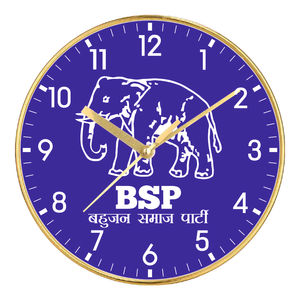 Horloge murale en plastique de luxe Liviya, personnalisable, pour la promotion de cadres, politiciens indiens, décoration de bureau pour Thanksgiving et Noël - Product Image 4