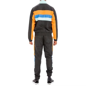 Nuevo Conjunto Deportivo de Nylon para Hombre, Chaqueta Cortavientos y Pantalones, Estilo Jogging, con Ribete Reflectante Blanco, Moda 2026 - Product Image 4