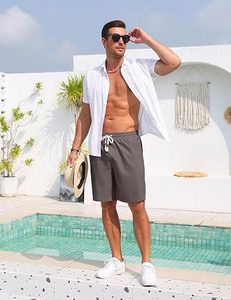 Pantalones Cortos Chino Premium para Hombre, Ropa Casual de Verano, Pantalones Cortos Chino Elásticos para Hombre, Estilo Casual Elegante, Logotipo Personalizado, Pantalones Cortos de Golf para Hombre - Product Image 2
