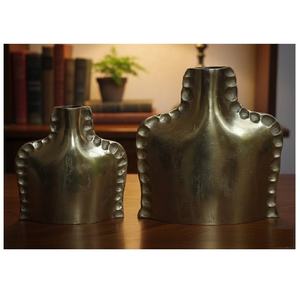 Vase de table moderne de haute qualité, finition polie miroir, pour la décoration du salon, de la salle à manger, centre de table décoratif pour fleurs, vaisselle - Product Image 4