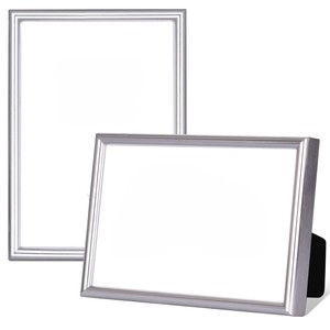Wide Border Metal <b>Frame</b> Bold Edge Wall Decor <b>Frame</b> Contemporary Art Display <b>Frame</b> for Home Living Room Office Interior Decor - Product Image 1