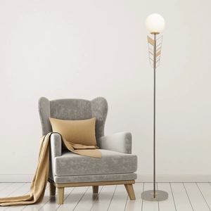 Lámpara de Pie Contemporánea con Altura Ajustable para Iluminación de Esquina en Sala de Estar - Product Image 1