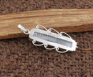 Wholesale Natural White Selenite Pendant <b>Necklace</b> Raw Satin Spar Stone Jewelry Energy Recharging Gemstone <b>for</b> Women <b>Men</b> - Product Image 5